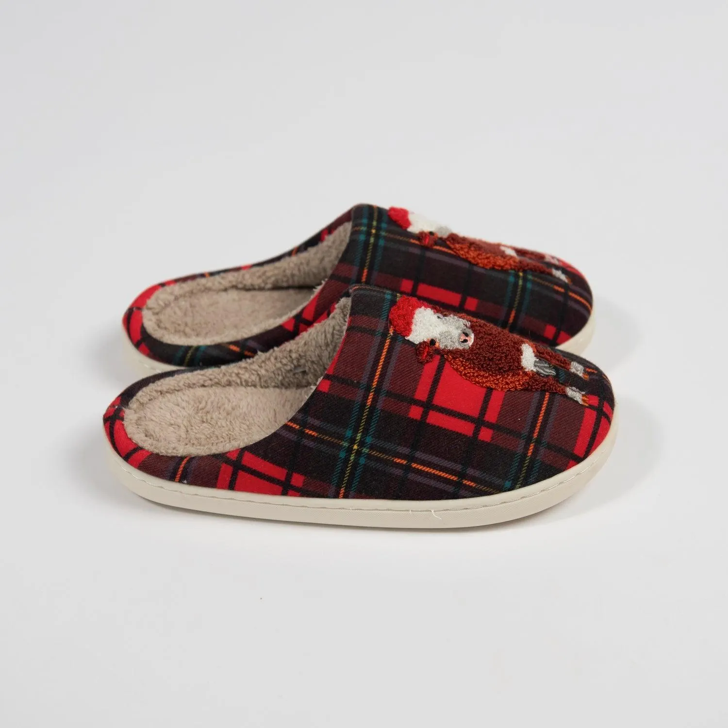 Christmas Cow Slippers - Kids