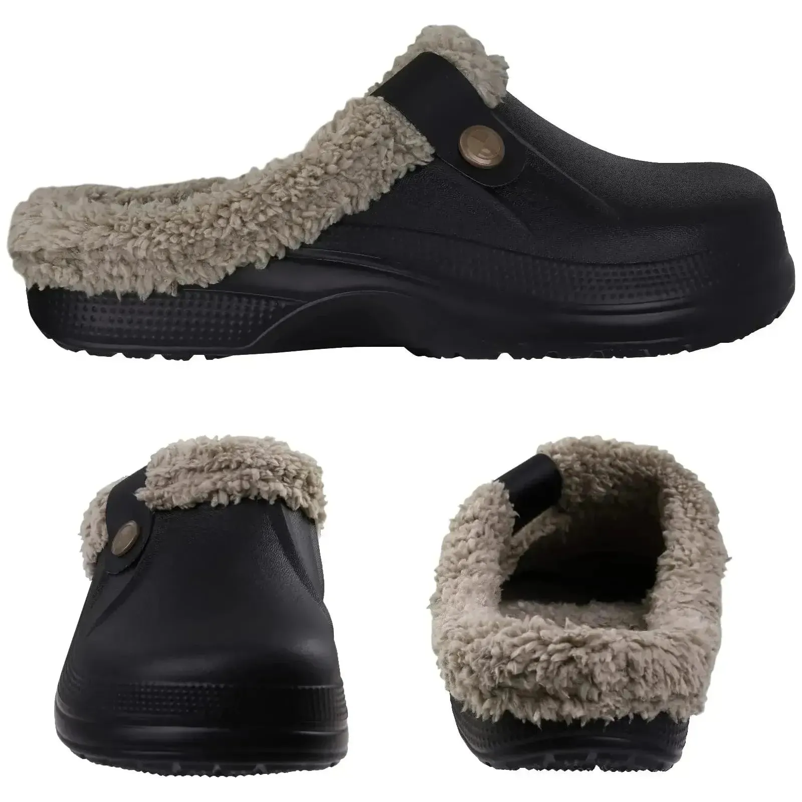 CloudCuddle Slippers - Kuschelige Weiche Plüsch Wolken Herren Hausschuhe