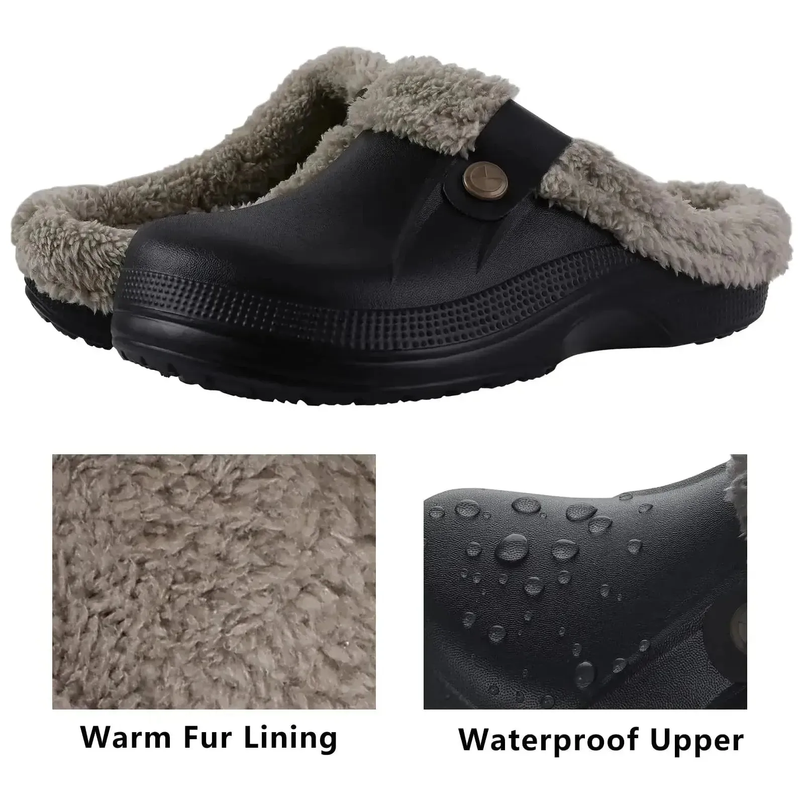 CloudCuddle Slippers - Kuschelige Weiche Plüsch Wolken Herren Hausschuhe