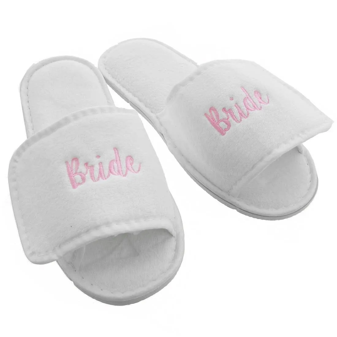 Disposable Towelling Slippers With Adjustable Strap