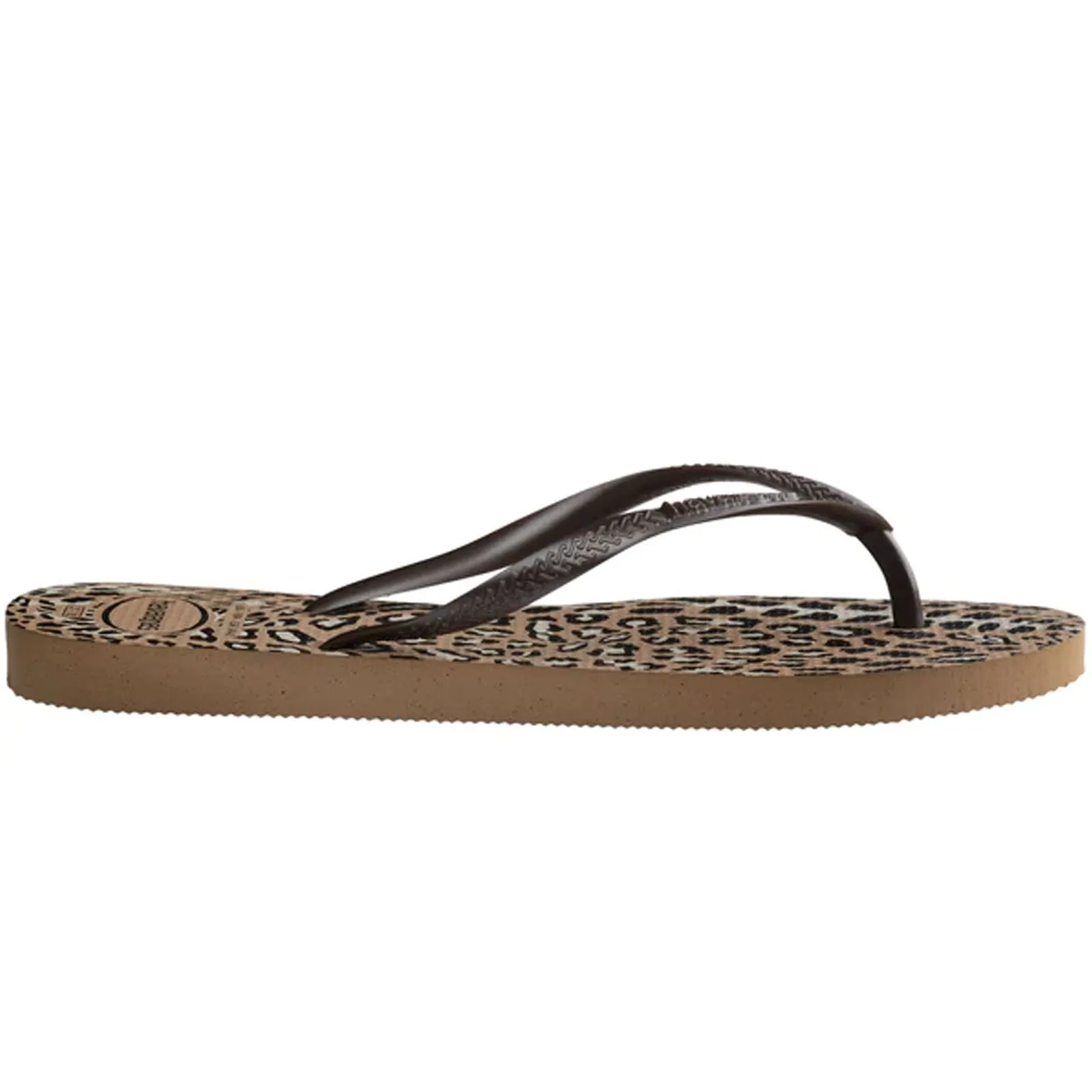 Havaianas Womens Slim Animals Print Flip Flops