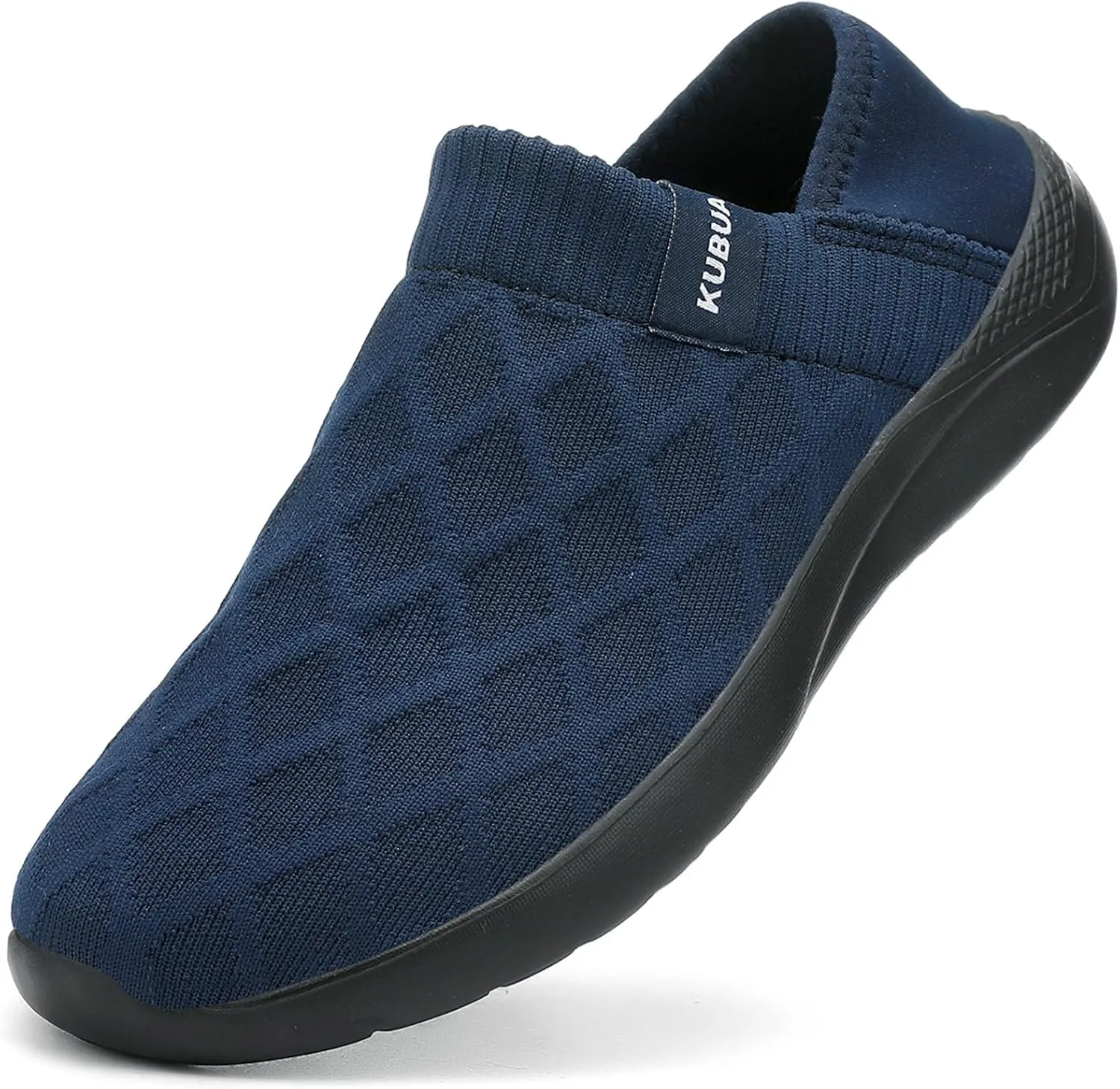 KUBUA Mens Womens Slippers Indoor Lightweight House Shoes Outdoor Breathable Slip on Loafers