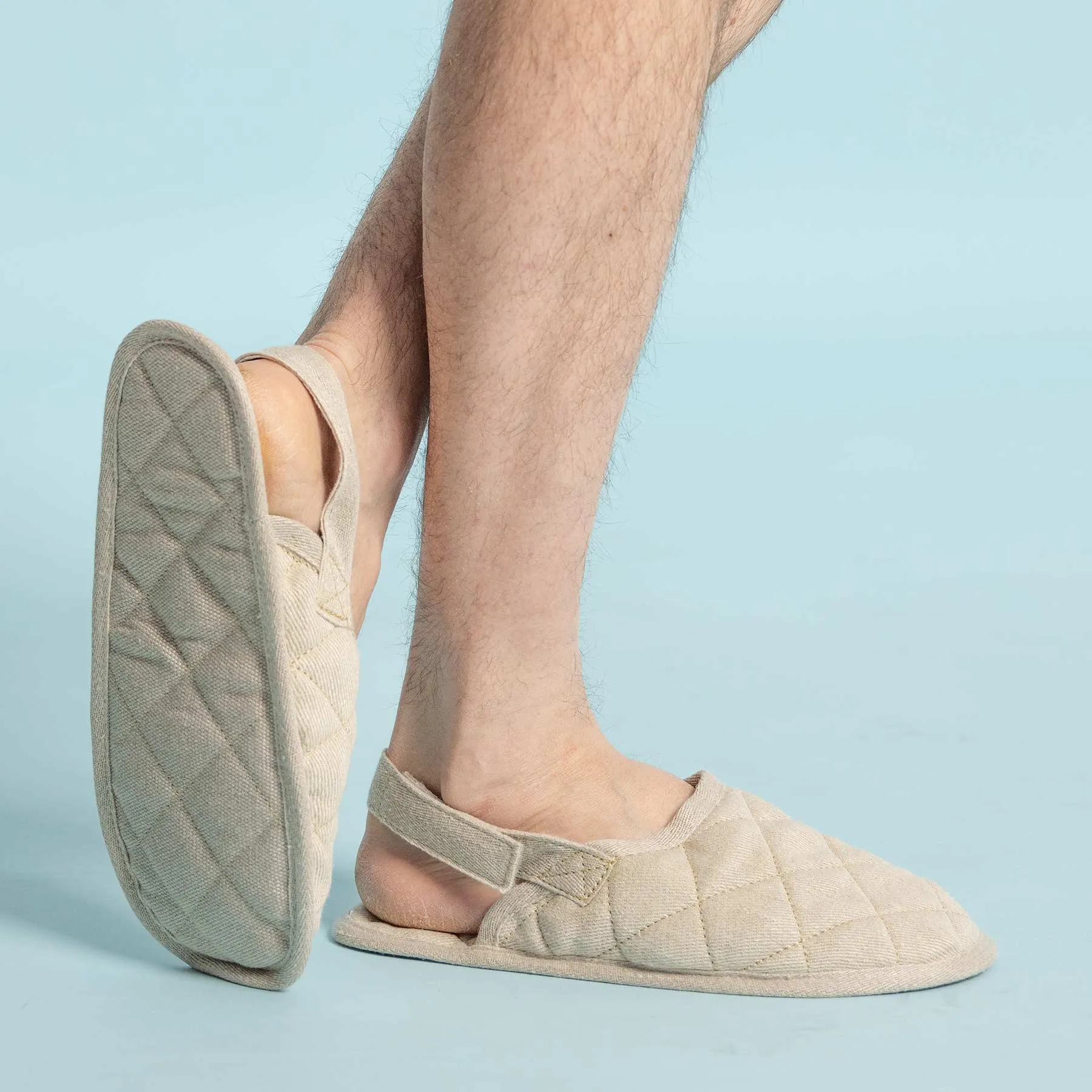 KYOTO 100% Organic Hemp Slippers For Men & Women (Biodegradable) (Discontinued - Closeout)