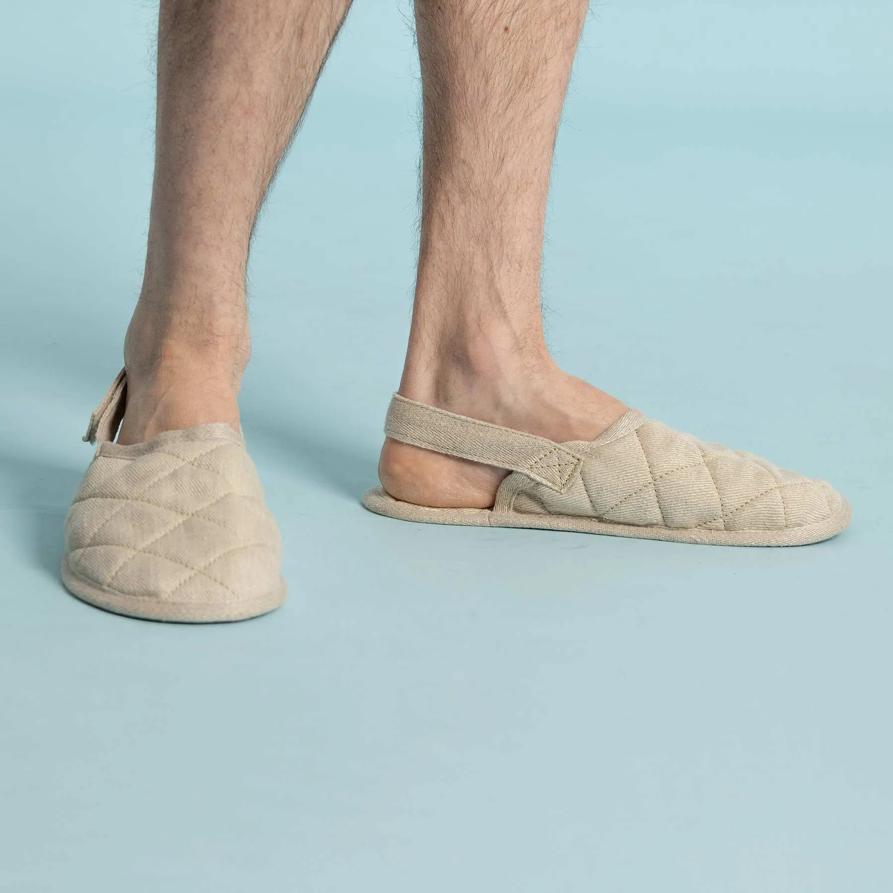 KYOTO 100% Organic Hemp Slippers For Men & Women (Biodegradable) (Discontinued - Closeout)