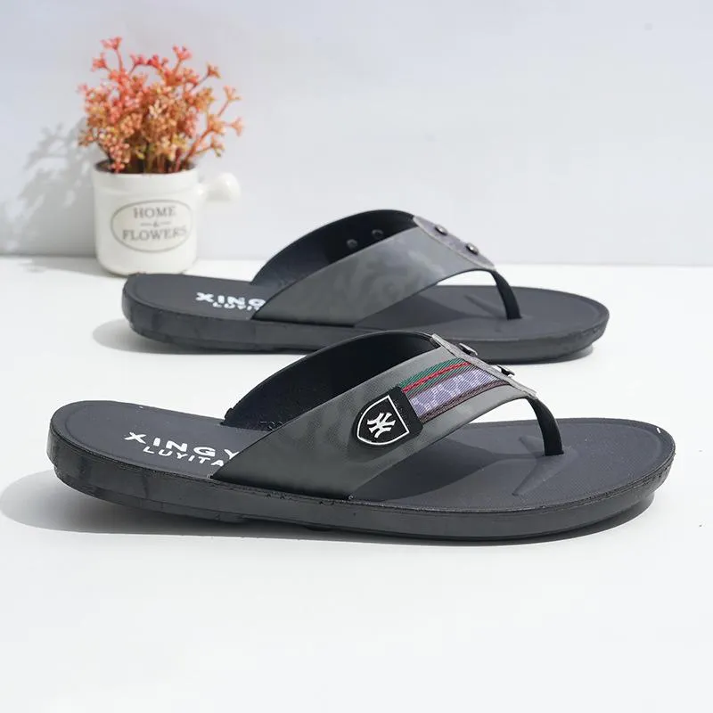 Men's Casual Non-slip Beach Slippers 63591048YM