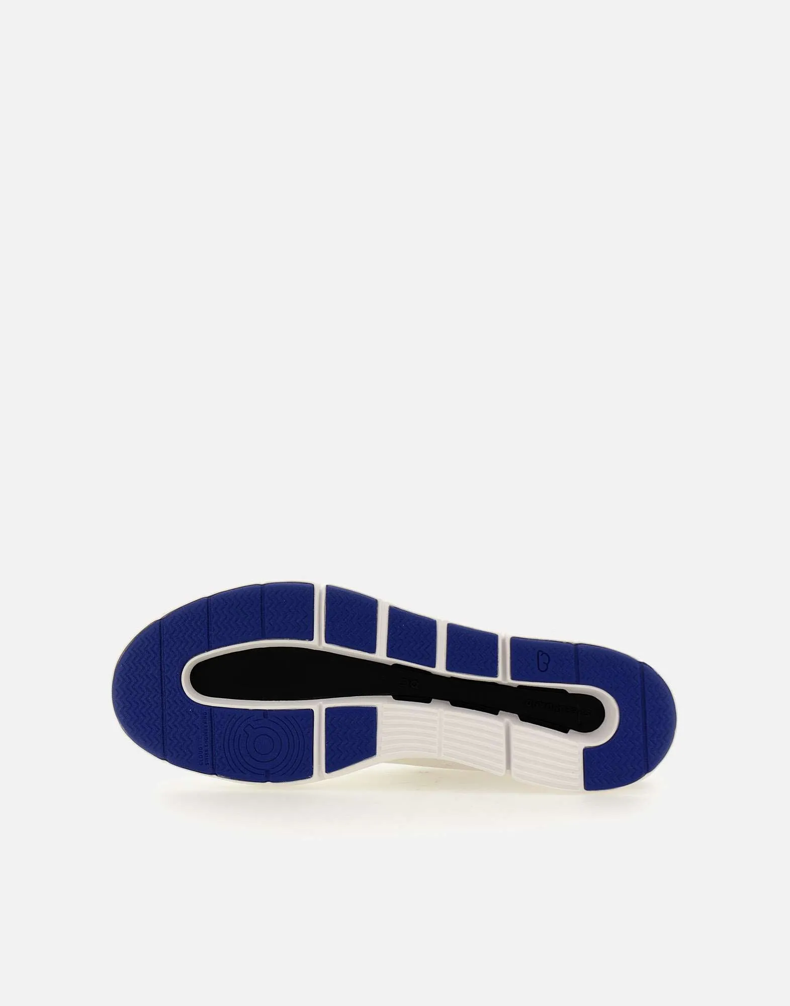 Men's White and Blue Sneakers