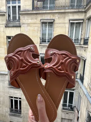 NEW!! London Sandal in Brown