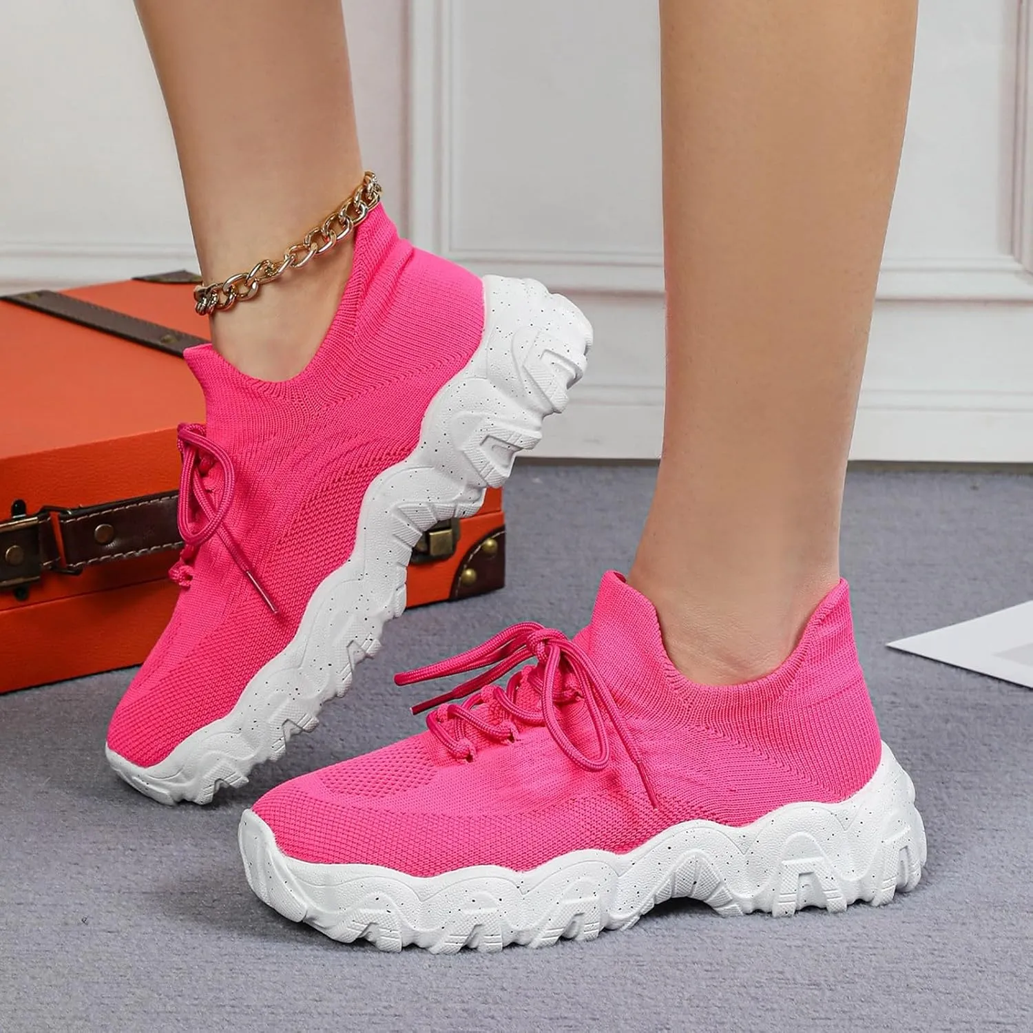 Nurse Babe Orthopedic Shoes Women Mens Ortho Pro Shoes Mesh Breathable Lightweight Non-Slip Orthopedic Sneakers Air Cushion Work Sneakers Plantar Fasciitis Comfortable Shoe Walking Running Sneaker