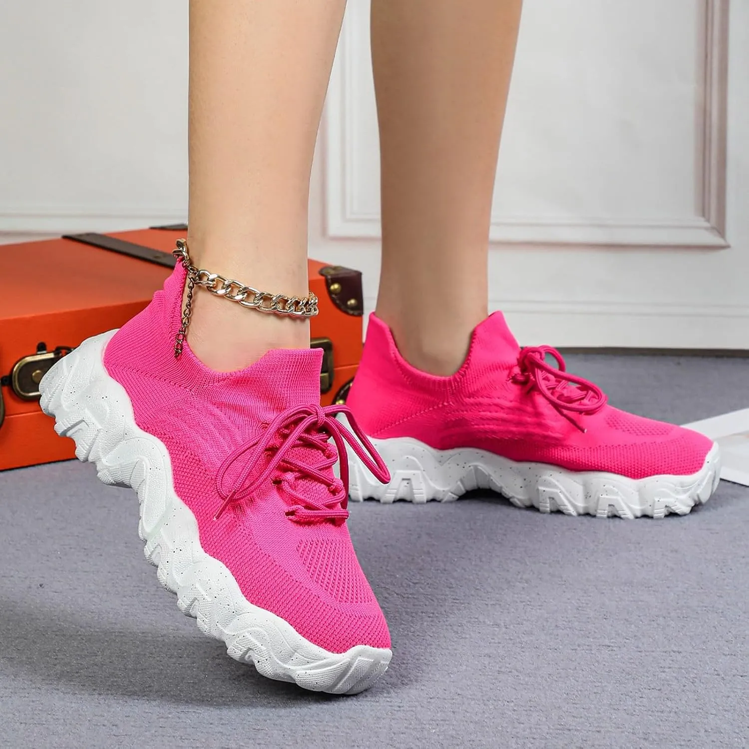 Nurse Babe Orthopedic Shoes Women Mens Ortho Pro Shoes Mesh Breathable Lightweight Non-Slip Orthopedic Sneakers Air Cushion Work Sneakers Plantar Fasciitis Comfortable Shoe Walking Running Sneaker
