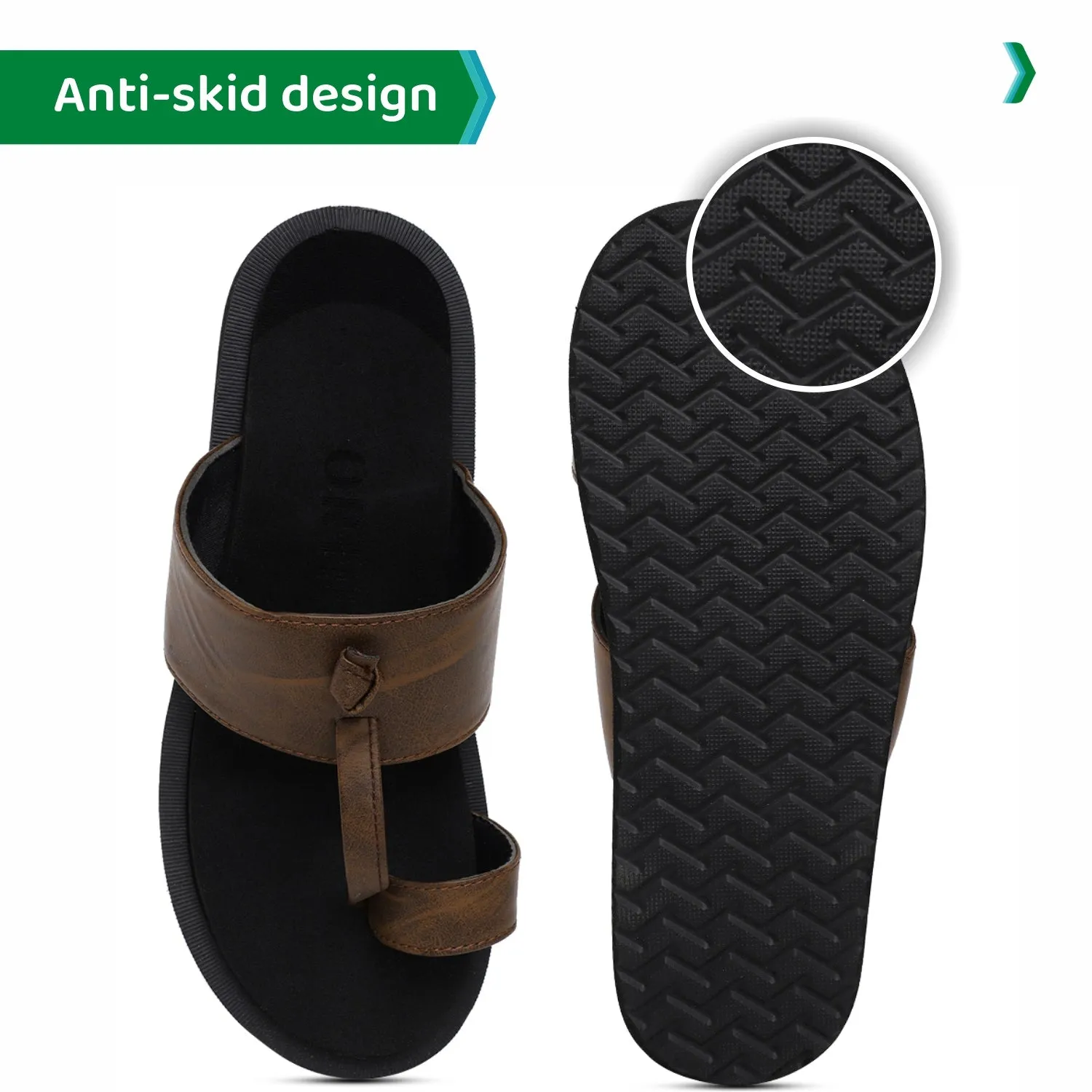 ORTHO JOY Extra Soft Doctor Ortho Slippers for men.