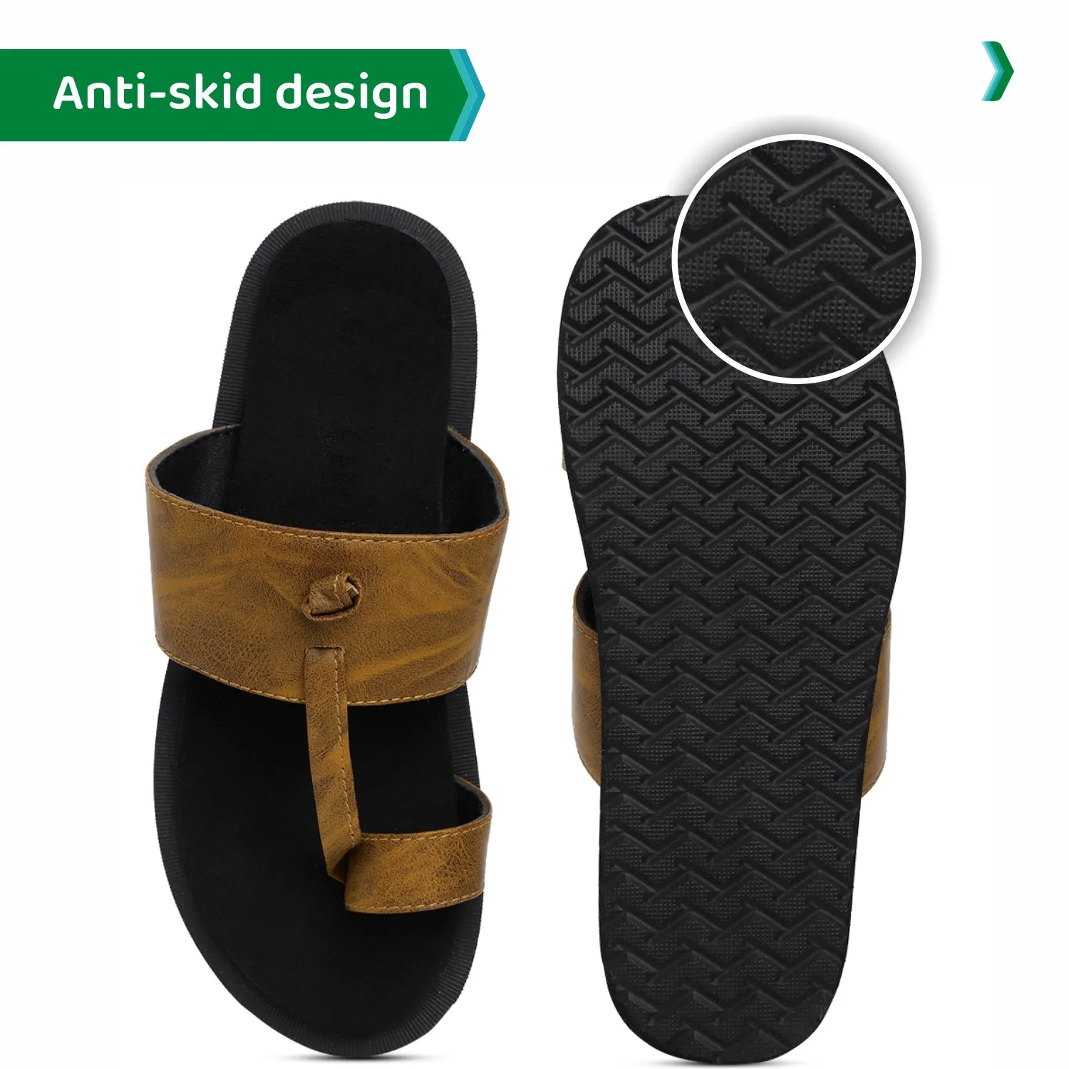 ORTHO JOY Extra Soft Doctor Ortho Slippers for men.