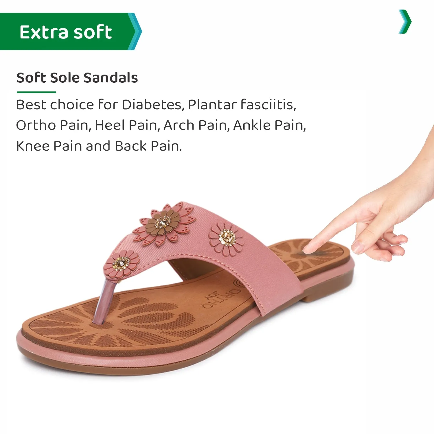 ORTHO JOY Extra-Soft Doctor Slippers
