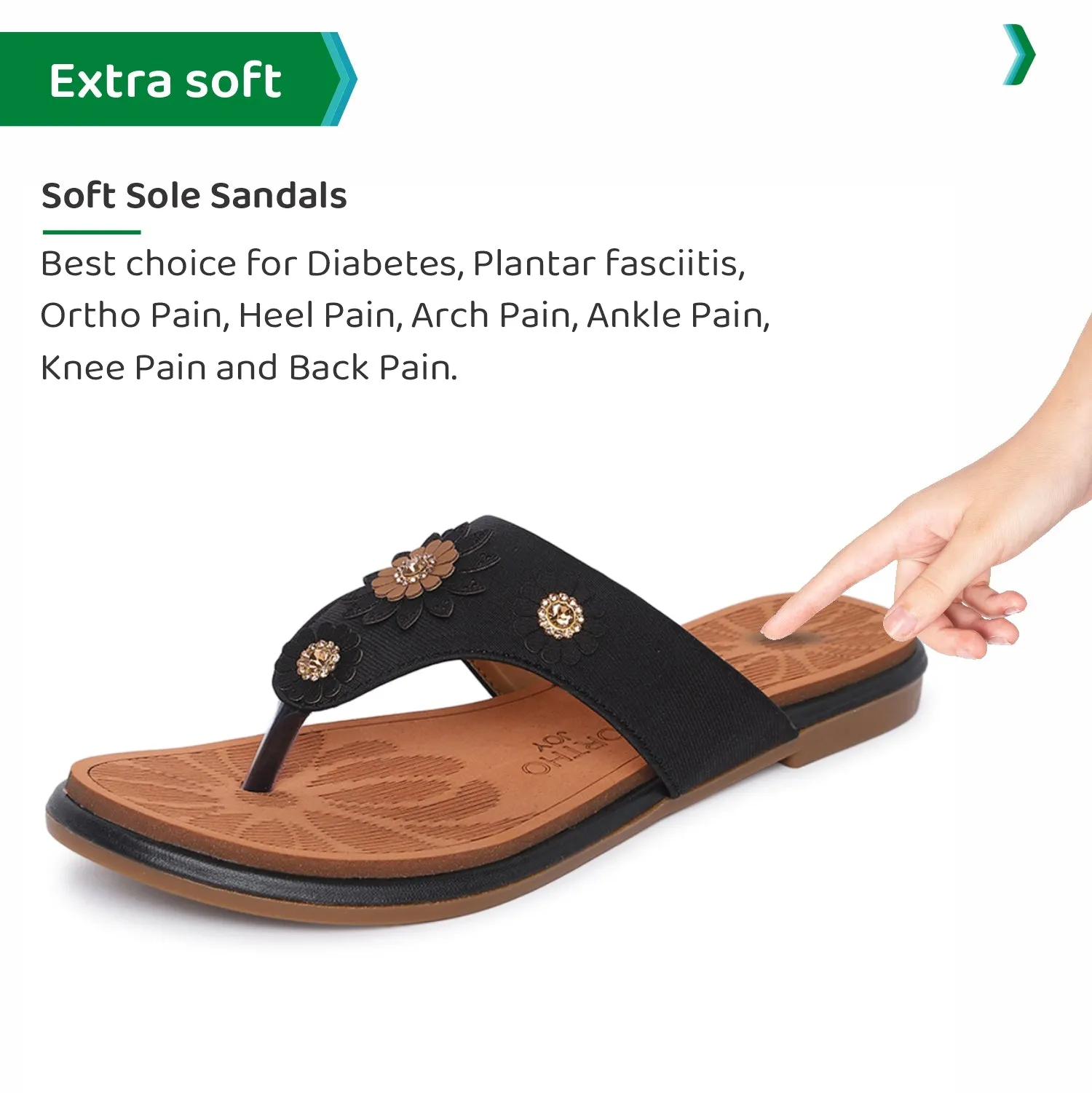 ORTHO JOY Extra-Soft Doctor Slippers