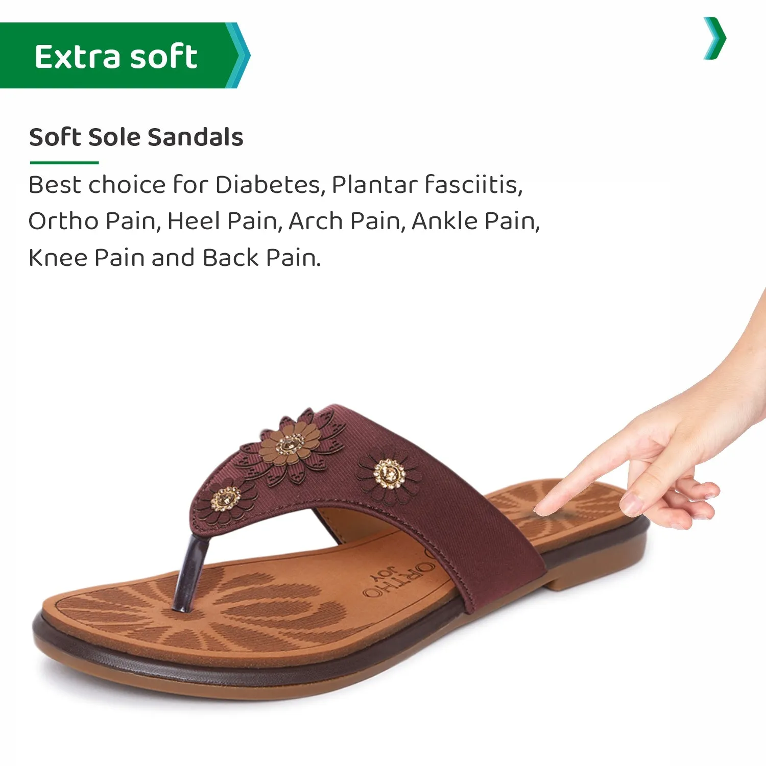 ORTHO JOY Extra-Soft Doctor Slippers