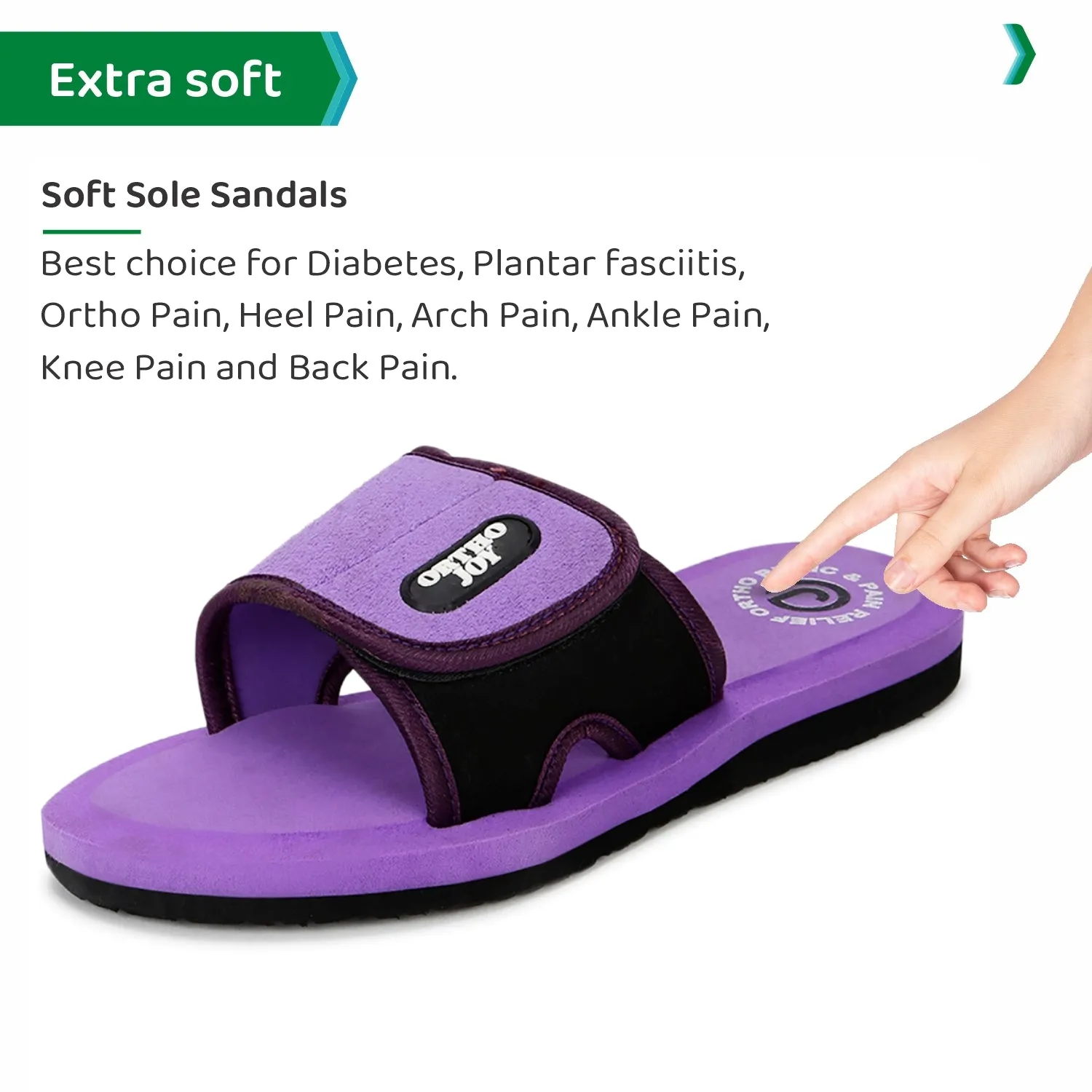 ORTHO JOY Fancy doctor Ortho Slipper for women