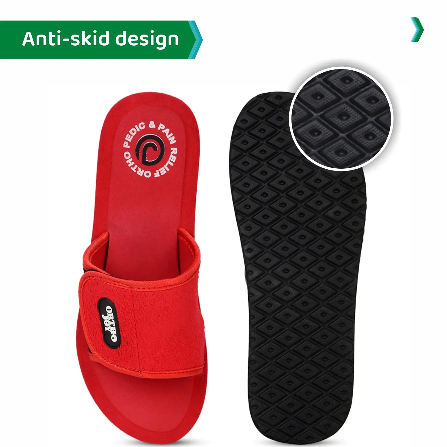 ORTHO JOY Fancy doctor Ortho Slipper for women