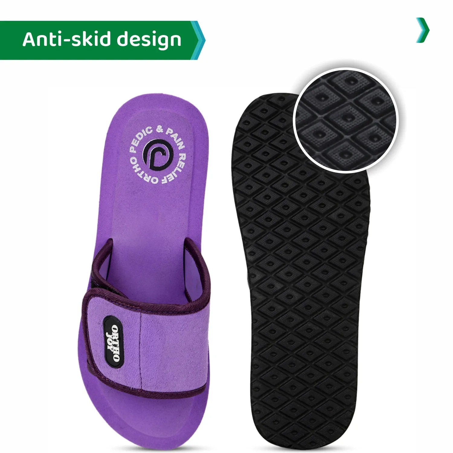 ORTHO JOY Fancy doctor Ortho Slipper for women
