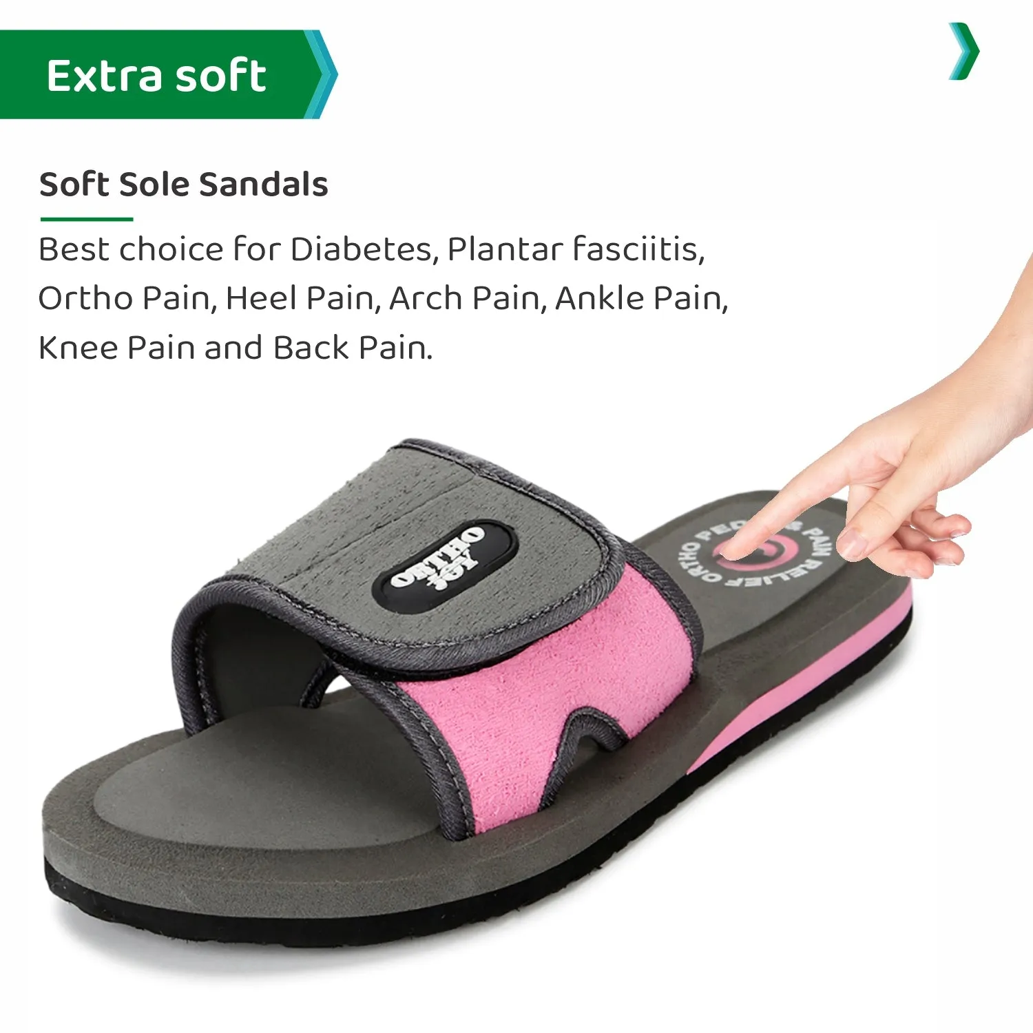 ORTHO JOY Fancy doctor Ortho Slipper for women