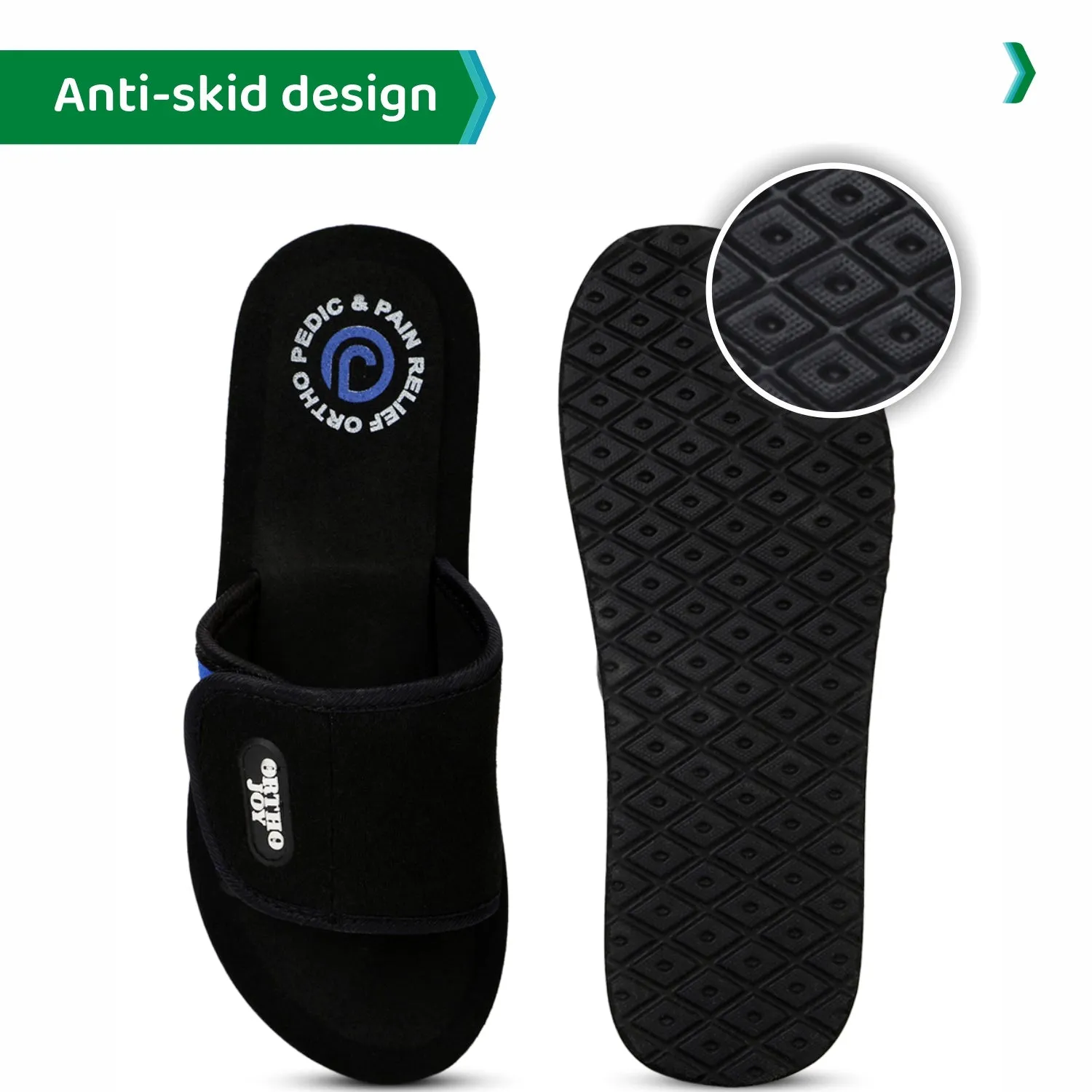 ORTHO JOY Fancy doctor Ortho Slipper for women