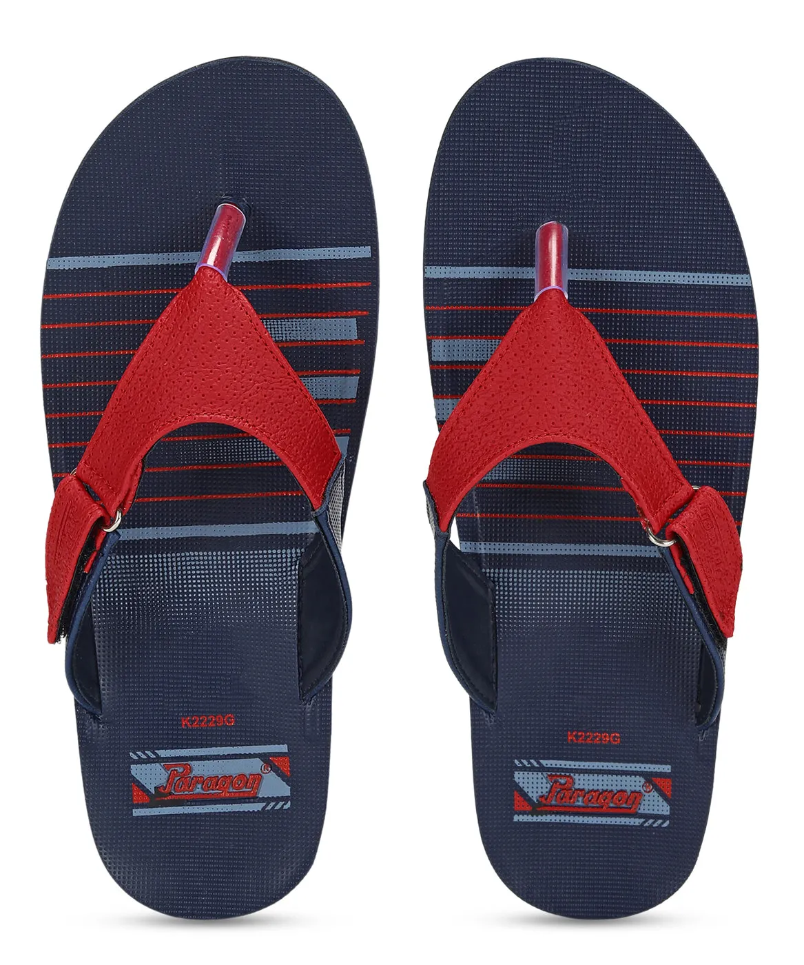 Paragon PUK2229G Men Stylish Lightweight Flipflops | Comfortable with Anti skid soles | Casual & Trendy Slippers | Indoor & Outdoor