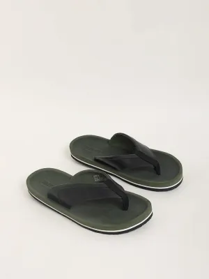 SOLEPLAY Solid Green Flip-Flop