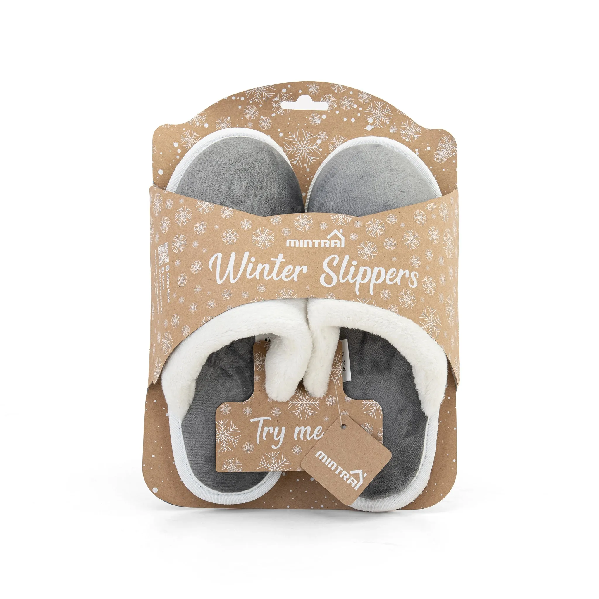 Striped Winter Slipper - Women