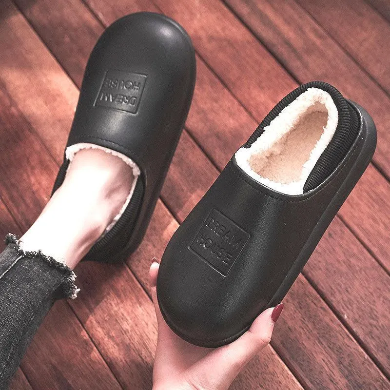 Winter Warm Cotton Slippers