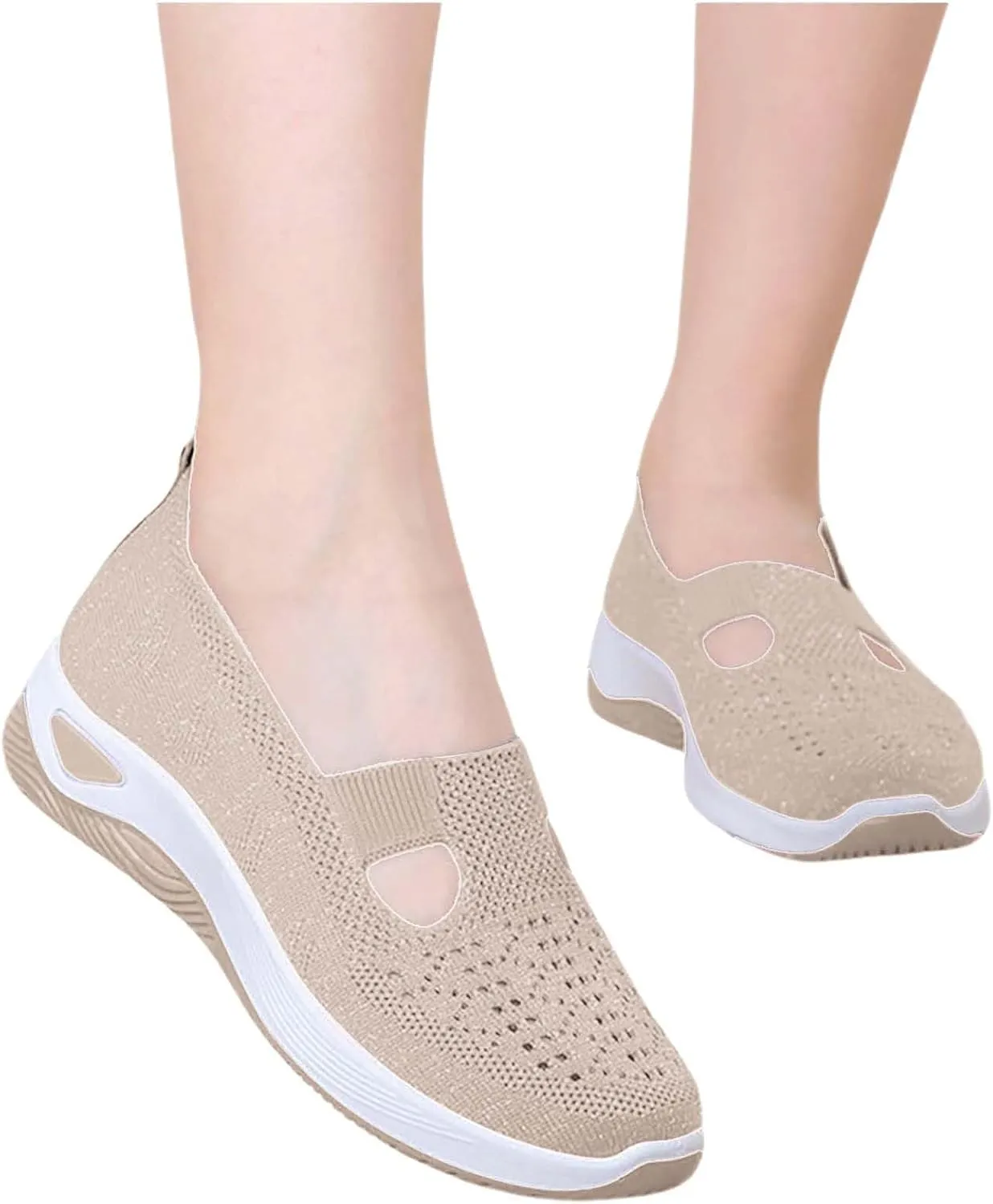 Women's Woven Orthopedic Breathable Soft Shoes Mens Tennis Shoes High Top Casual Tennis Shoes Fashion Sneakers 2025 Tennis Shoe Loafers Casual Slip On