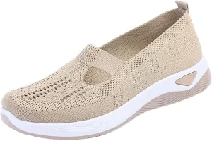 Women's Woven Orthopedic Breathable Soft Shoes Mens Tennis Shoes High Top Casual Tennis Shoes Fashion Sneakers 2025 Tennis Shoe Loafers Casual Slip On